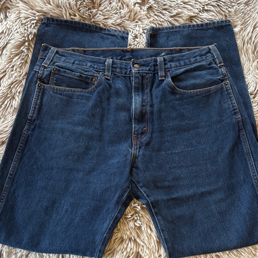 Levi's Western Fit Dark Blue Jeans 36x36
